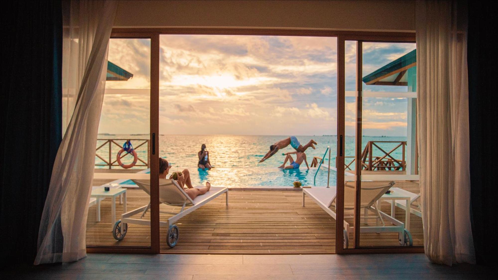 Joy Island Maldives All Inclusive Resort ماليه المظهر الخارجي الصورة